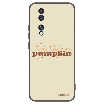 Picasee silikonový černý obal pro Honor 70 - Hey there pumpkin