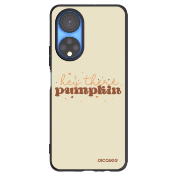 Picasee silikonový černý obal pro Honor X7 - Hey there pumpkin