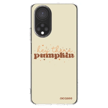 Picasee silikonový průhledný obal pro Honor X7 - Hey there pumpkin