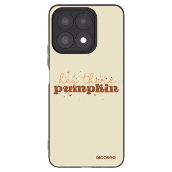Picasee silikonový černý obal pro Honor X8a - Hey there pumpkin
