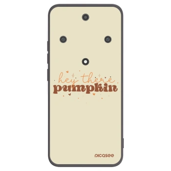 Picasee silikonový černý obal pro Honor Magic5 Lite 5G - Hey there pumpkin