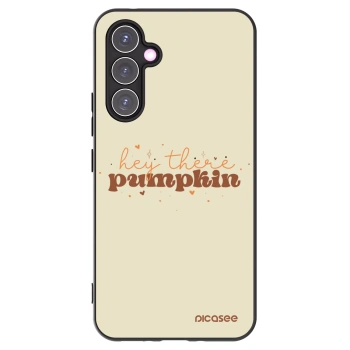 Picasee silikonový černý obal pro Samsung Galaxy A54 5G A546B - Hey there pumpkin