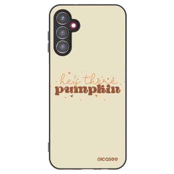 Picasee silikonový černý obal pro Samsung Galaxy A14 4G A145R - Hey there pumpkin