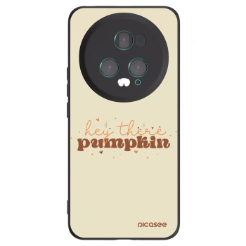 Picasee silikonový černý obal pro Honor Magic5 Pro - Hey there pumpkin