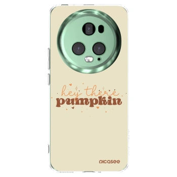 Picasee silikonový průhledný obal pro Honor Magic5 Pro - Hey there pumpkin