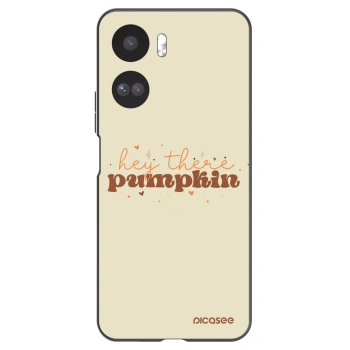 Picasee silikonový černý obal pro Honor 90 Lite 5G - Hey there pumpkin