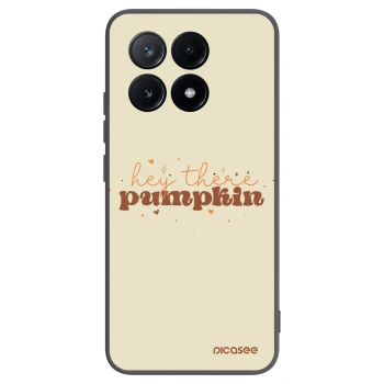 Picasee silikonový černý obal pro Xiaomi Poco X6 Pro - Hey there pumpkin