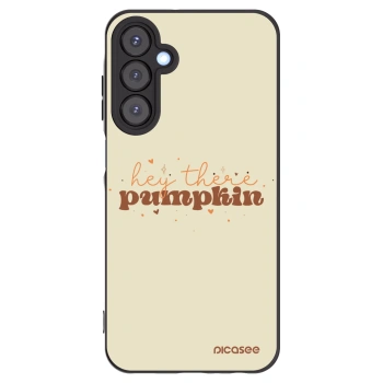 Picasee silikonový černý obal pro Samsung Galaxy A25 A256B 5G - Hey there pumpkin