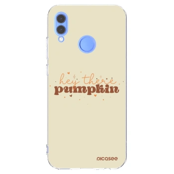 Picasee silikonový průhledný obal pro Honor 10 Lite - Hey there pumpkin