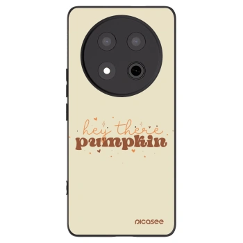 Picasee silikonový černý obal pro Honor Magic7 Lite 5G - Hey there pumpkin