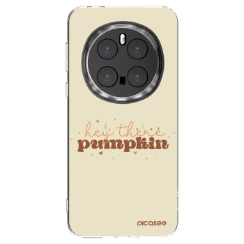 Picasee silikonový průhledný obal pro Honor Magic7 Pro 5G - Hey there pumpkin