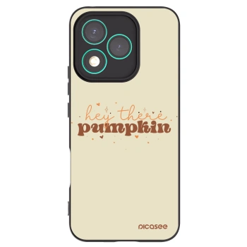 Picasee silikonový černý obal pro Honor 400 Lite 5G - Hey there pumpkin