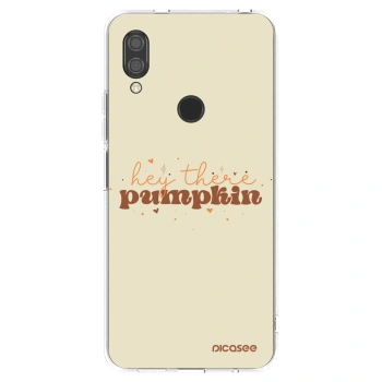 Picasee silikonový průhledný obal pro Xiaomi Redmi 7 - Hey there pumpkin