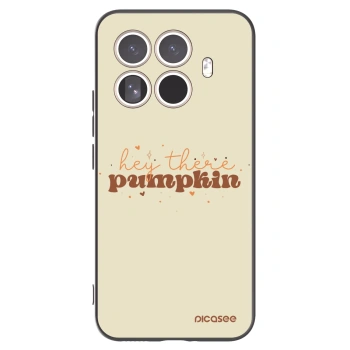 Picasee silikonový černý obal pro Xiaomi 15T Pro - Hey there pumpkin