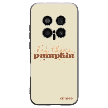 Picasee silikonový černý obal pro Honor Magic8 Pro 5G - Hey there pumpkin