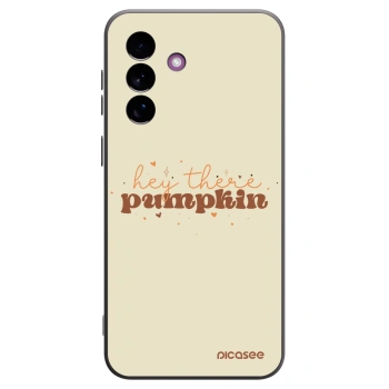 Picasee silikonový černý obal pro Samsung Galaxy A37 - Hey there pumpkin