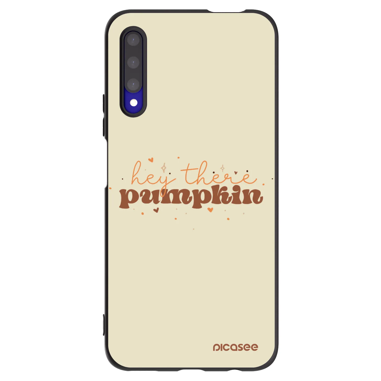 Picasee silikonový černý obal pro Honor 9X Pro - Hey there pumpkin