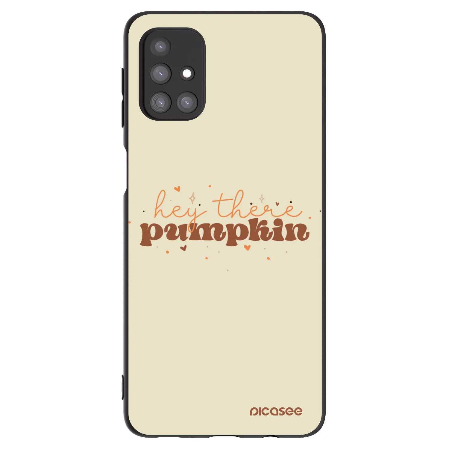 Picasee silikonový černý obal pro Samsung Galaxy M31s - Hey there pumpkin
