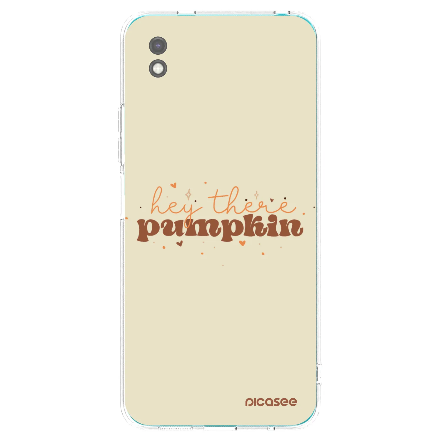 Picasee silikonový černý obal pro Xiaomi Redmi 9A - Hey there pumpkin