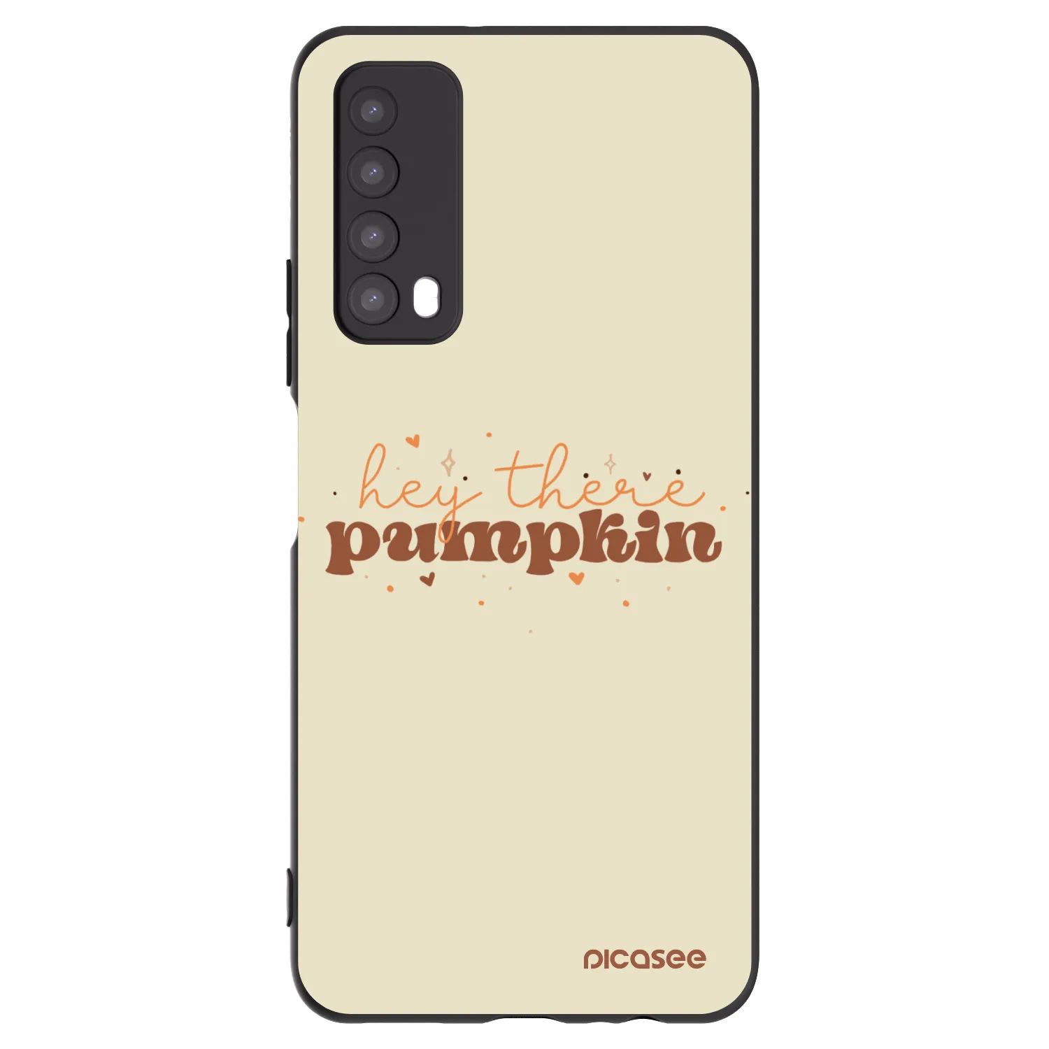 Picasee silikonový černý obal pro Huawei P Smart 2021 - Hey there pumpkin