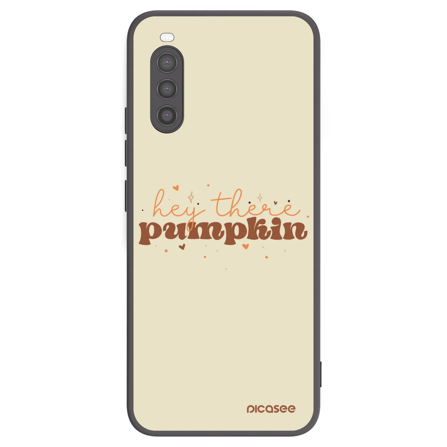 Picasee silikonový černý obal pro Sony Xperia 10 II - Hey there pumpkin