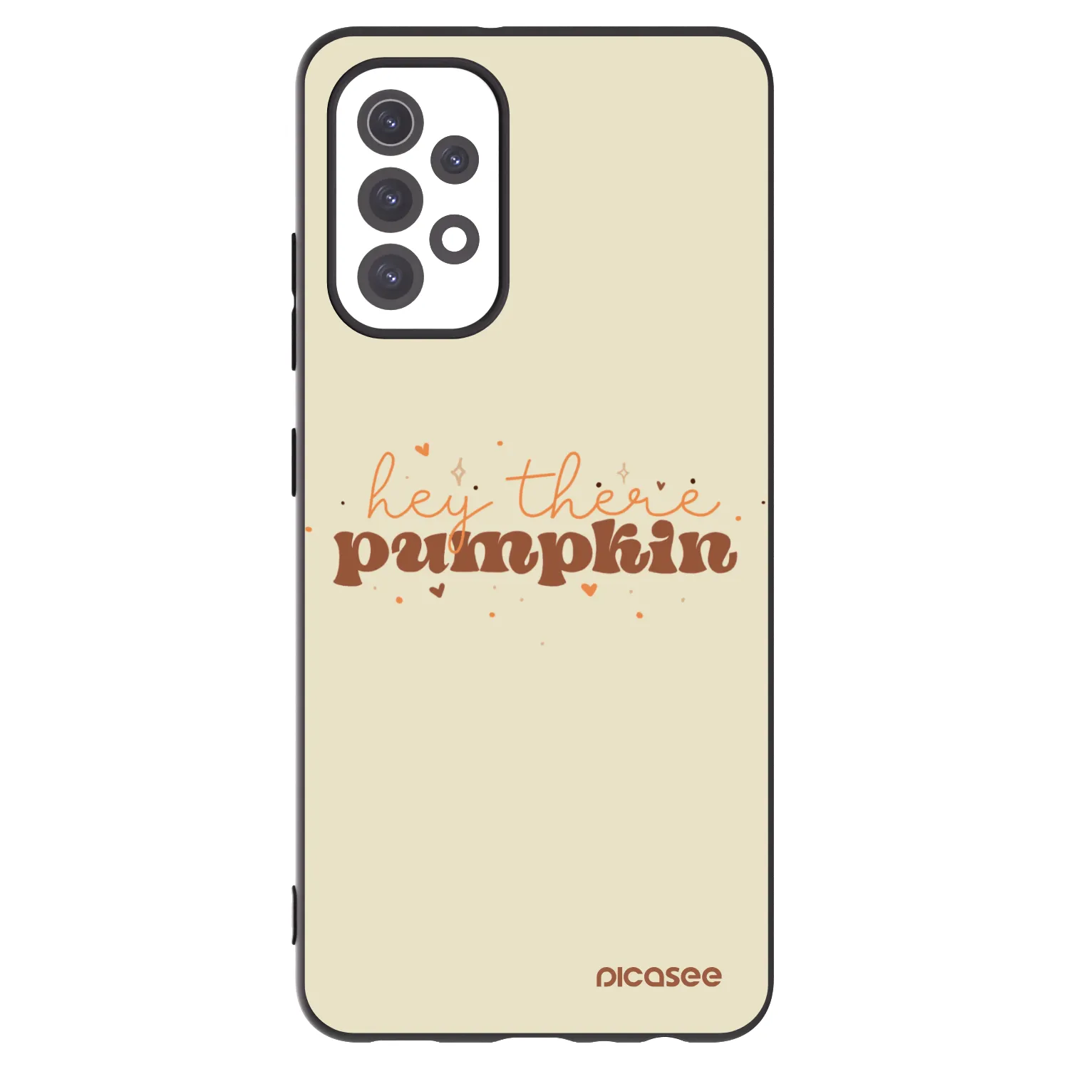 Picasee silikonový černý obal pro Samsung Galaxy A32 5G A326B - Hey there pumpkin