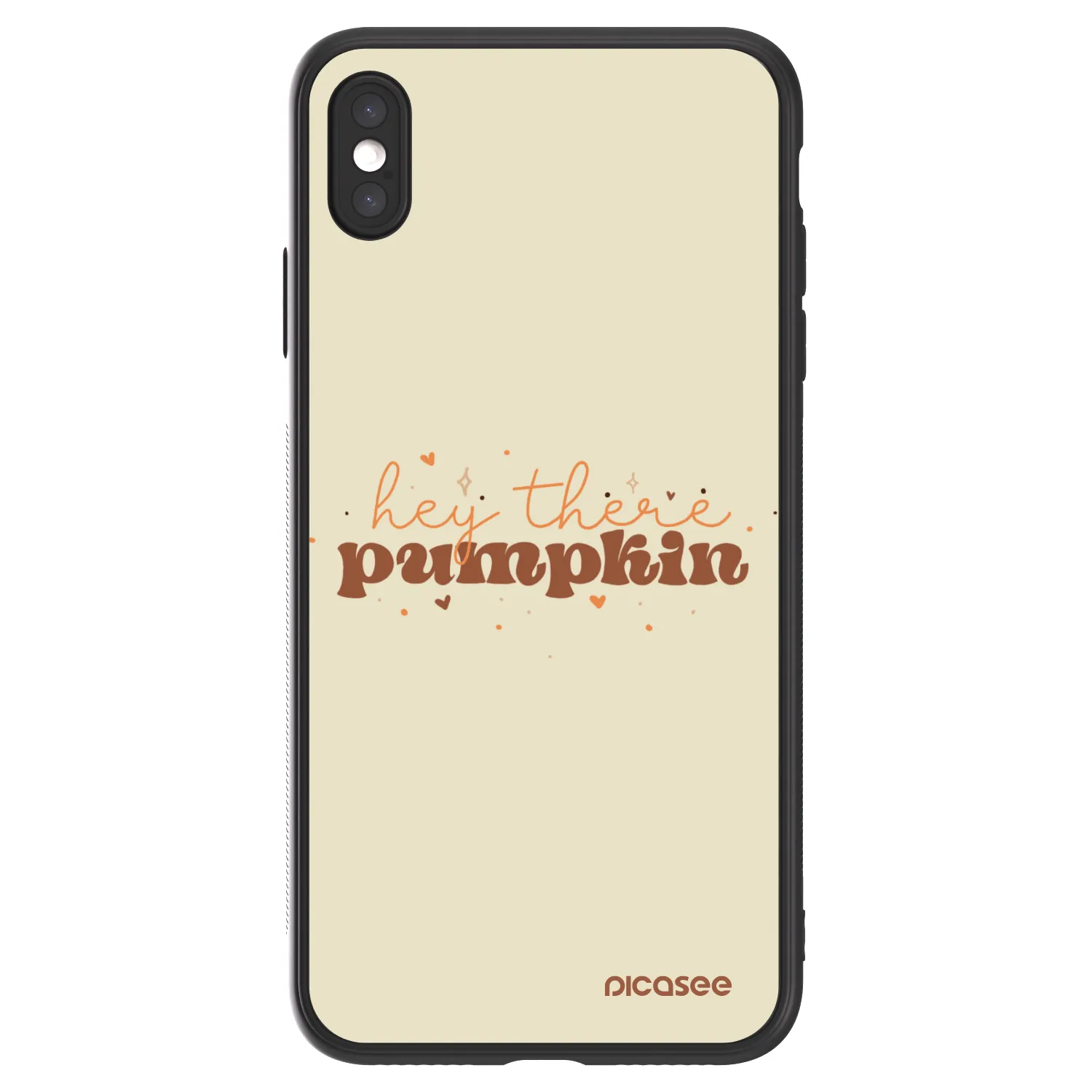 Picasee ULTIMATE CASE pro Apple iPhone XS Max - Hey there pumpkin