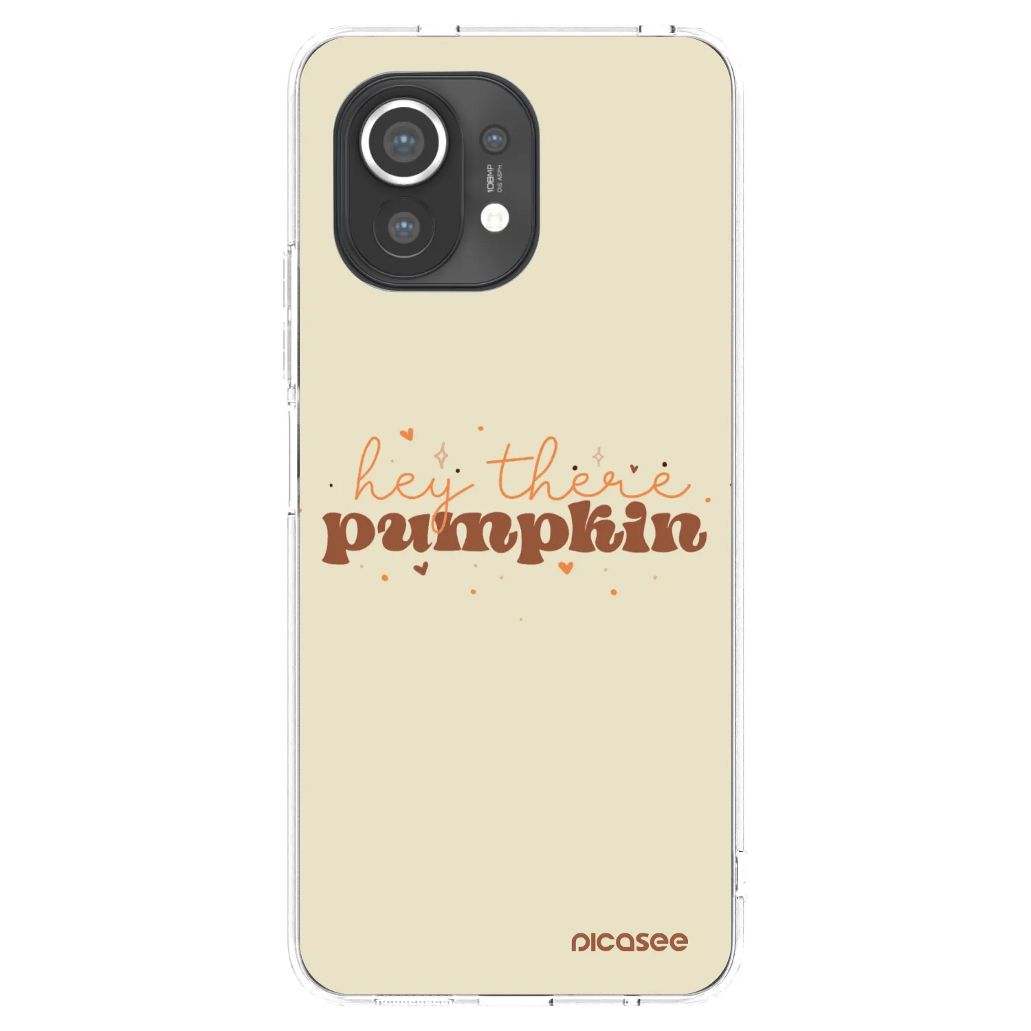 Picasee silikonový průhledný obal pro Xiaomi Mi 11 - Hey there pumpkin