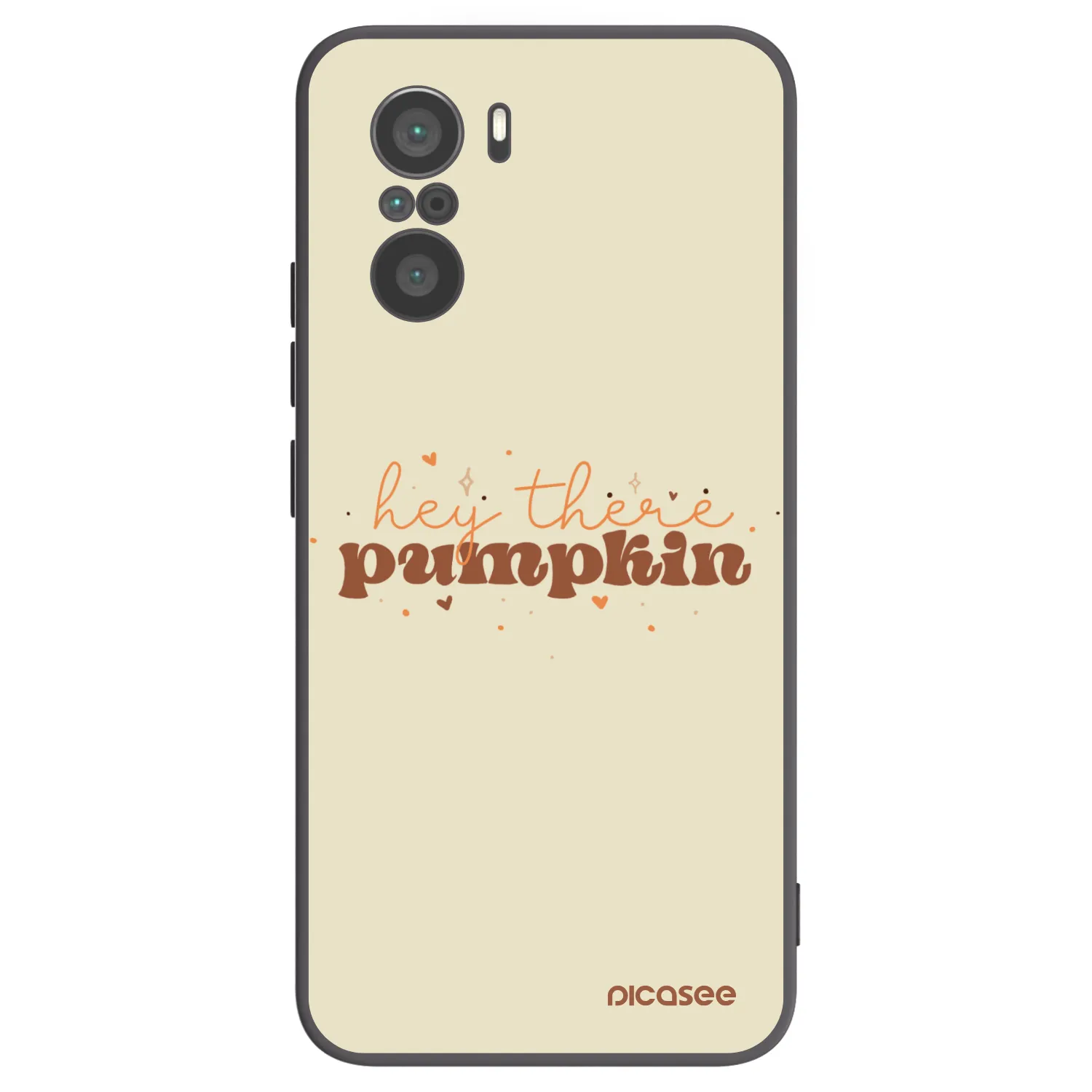 Picasee silikonový černý obal pro Xiaomi Poco F3 - Hey there pumpkin