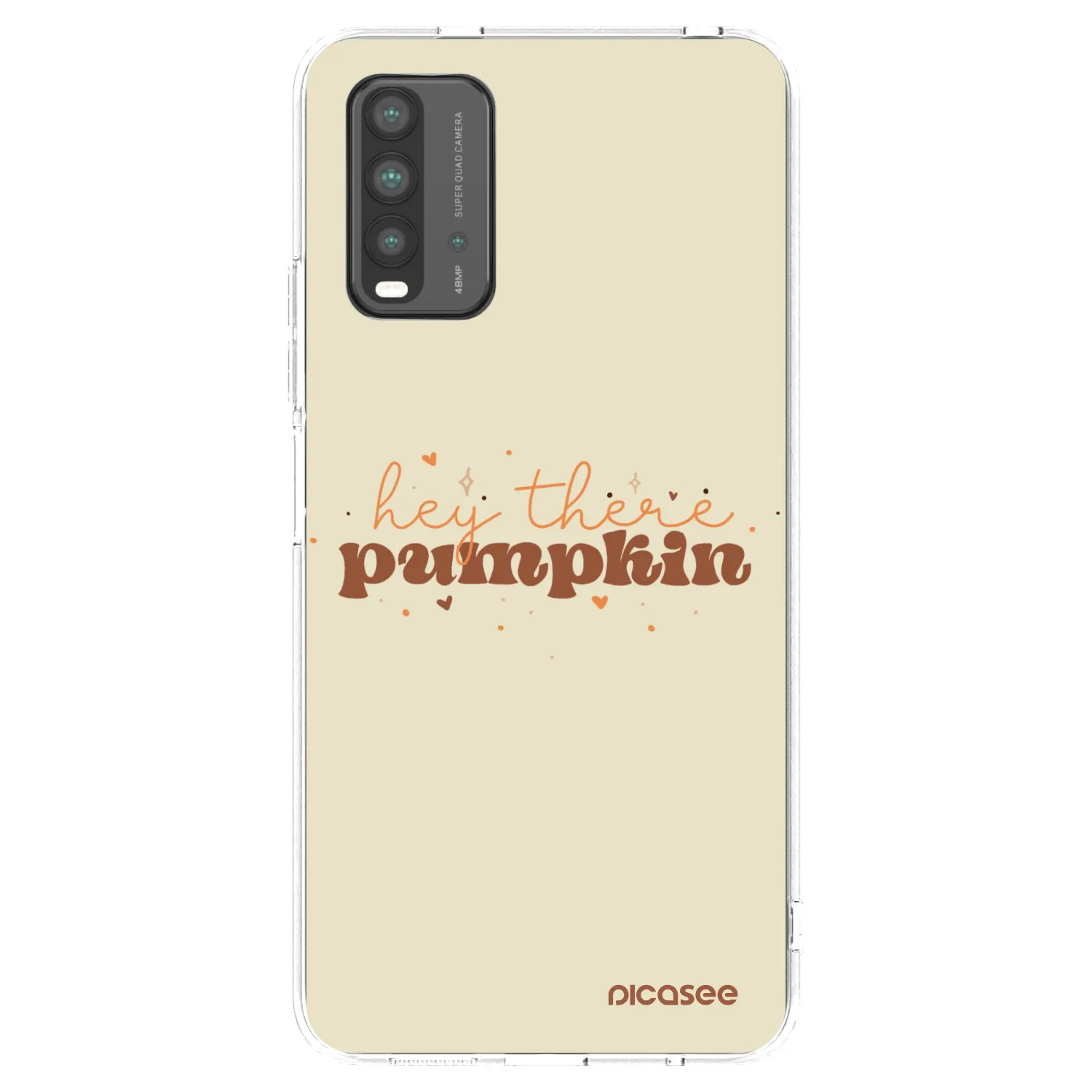 Picasee silikonový černý obal pro Xiaomi Redmi 9T - Hey there pumpkin