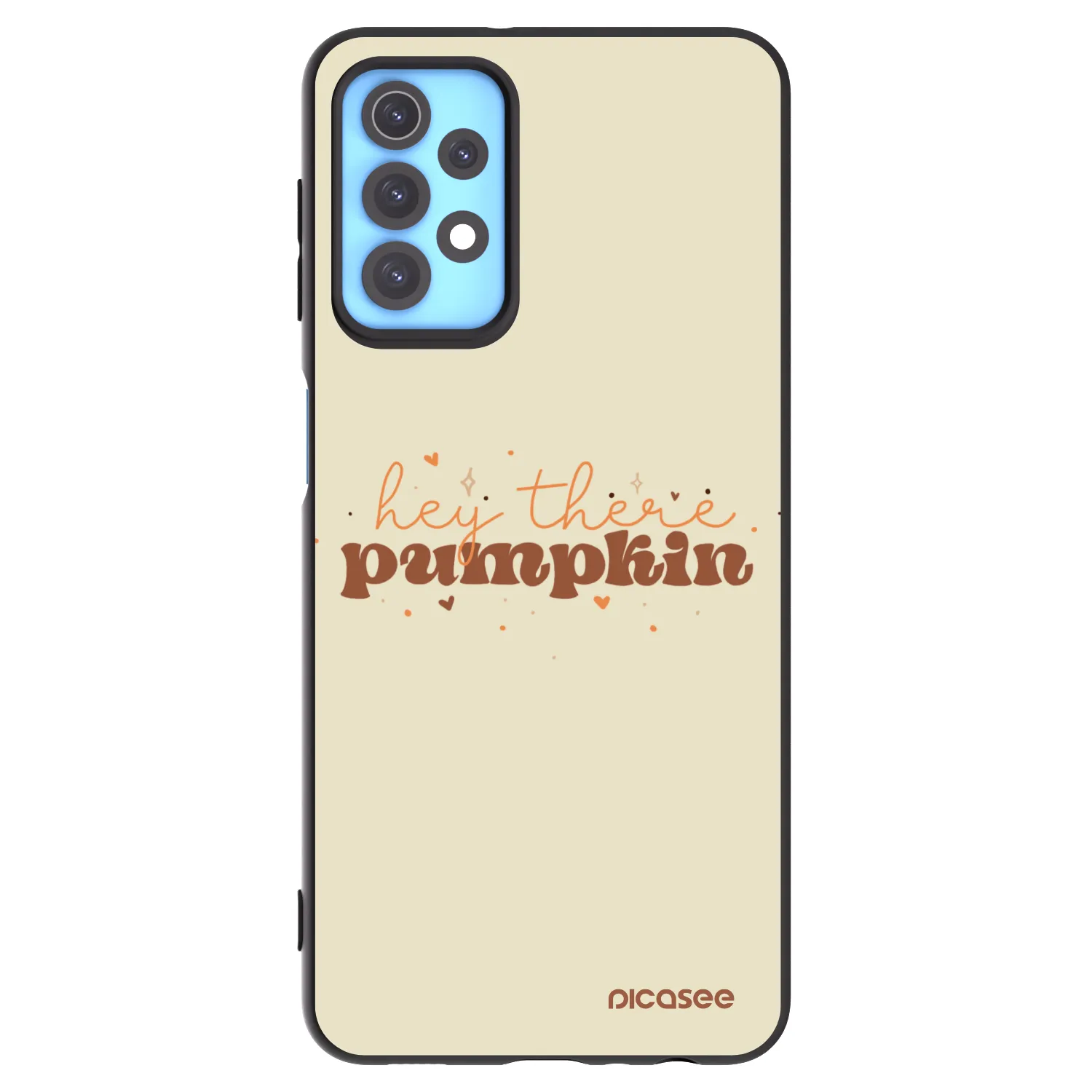Picasee silikonový černý obal pro Samsung Galaxy A32 4G SM-A325F - Hey there pumpkin