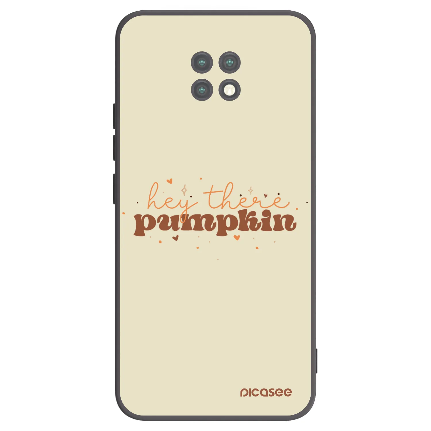 Picasee silikonový černý obal pro Xiaomi Redmi Note 9T - Hey there pumpkin