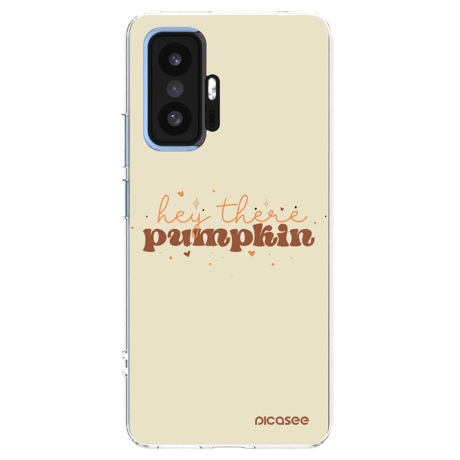 Picasee silikonový průhledný obal pro Xiaomi 11T - Hey there pumpkin