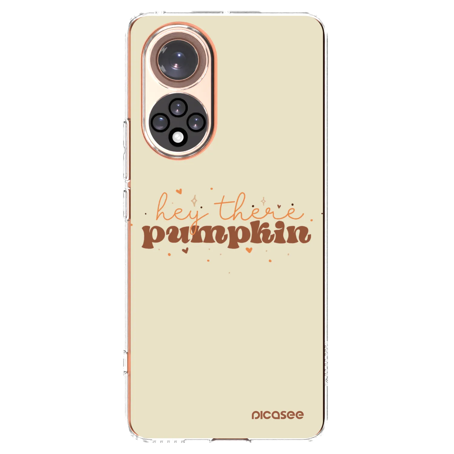 Picasee silikonový průhledný obal pro Honor 50 5G - Hey there pumpkin
