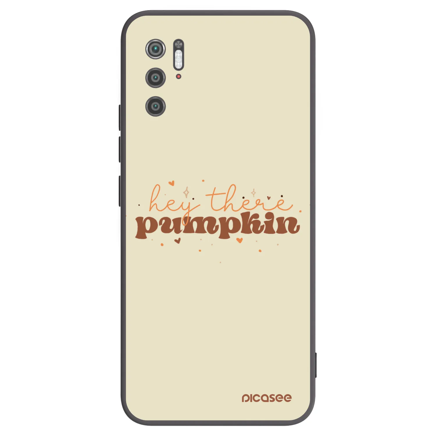 Picasee silikonový černý obal pro Xiaomi Poco M3 Pro 5G - Hey there pumpkin
