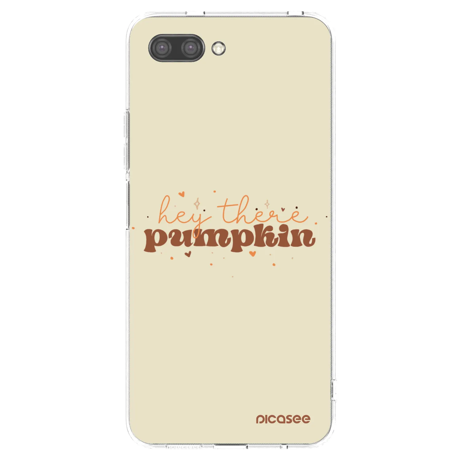 Picasee silikonový průhledný obal pro Honor 10 - Hey there pumpkin