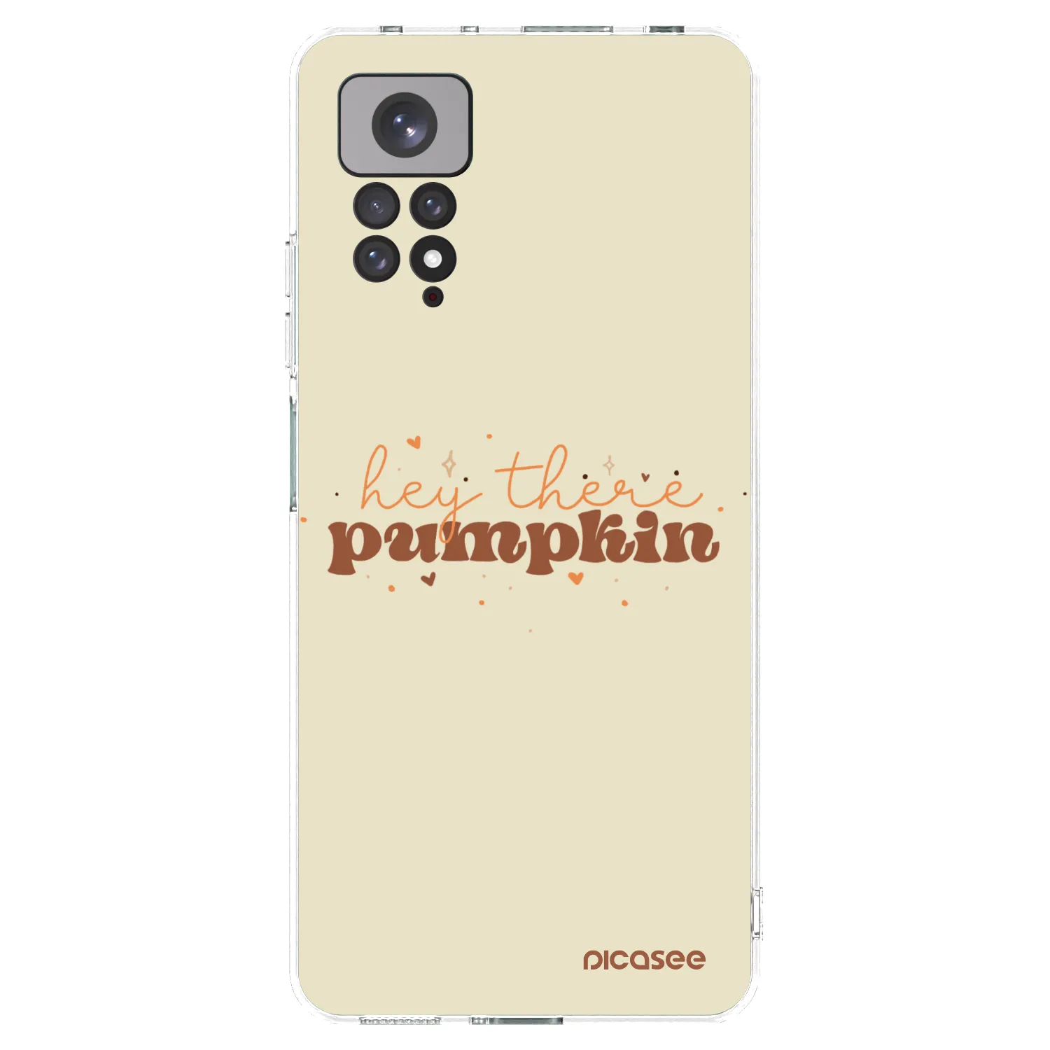 Picasee silikonový průhledný obal pro Xiaomi Redmi Note 11 - Hey there pumpkin