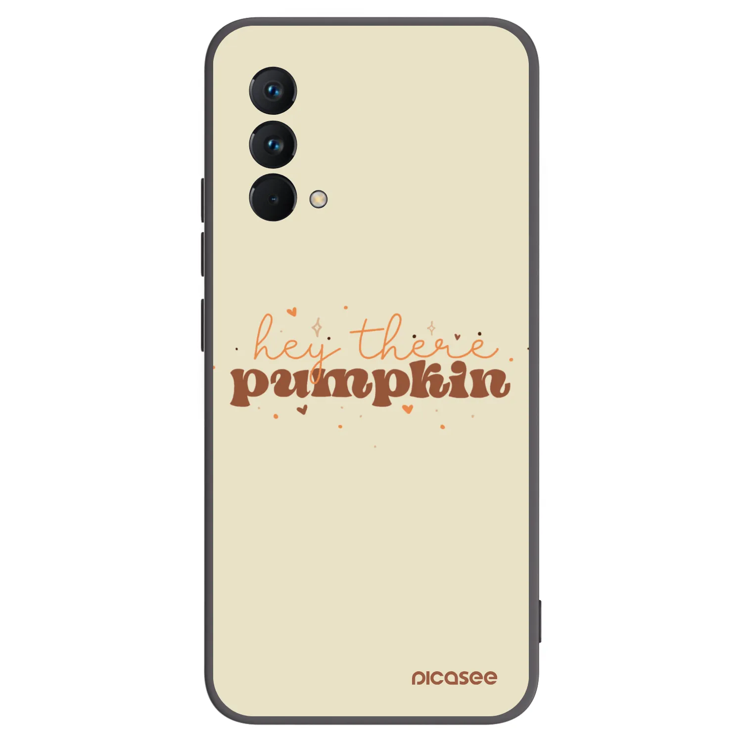 Picasee silikonový černý obal pro Realme GT Master Edition 5G - Hey there pumpkin