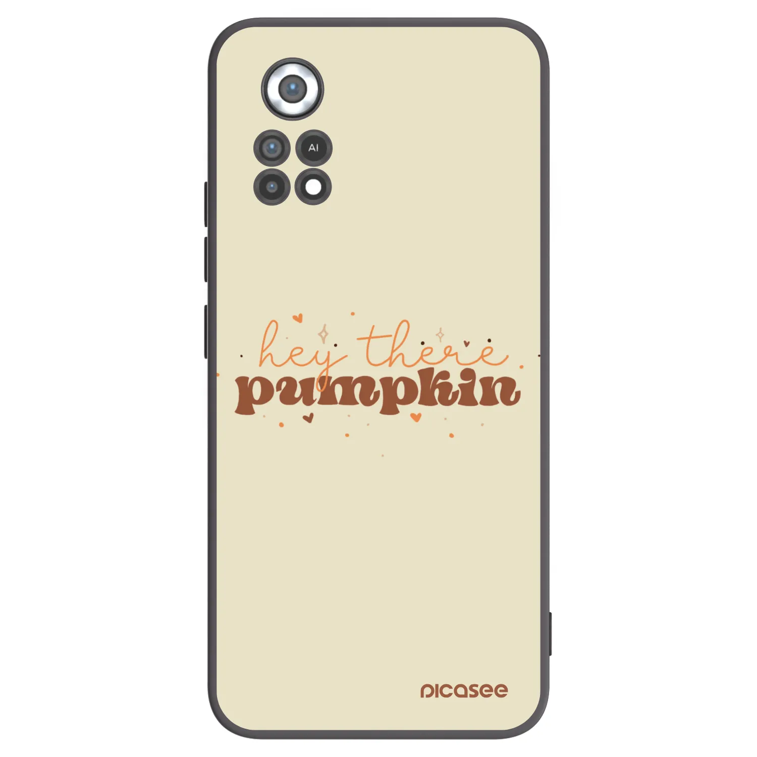 Picasee silikonový černý obal pro Xiaomi Poco X4 Pro 5G - Hey there pumpkin