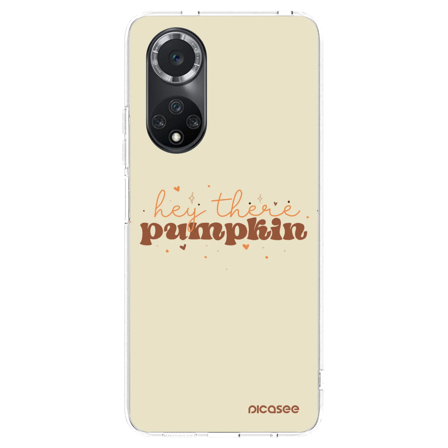 Picasee silikonový průhledný obal pro Huawei Nova 9 SE - Hey there pumpkin