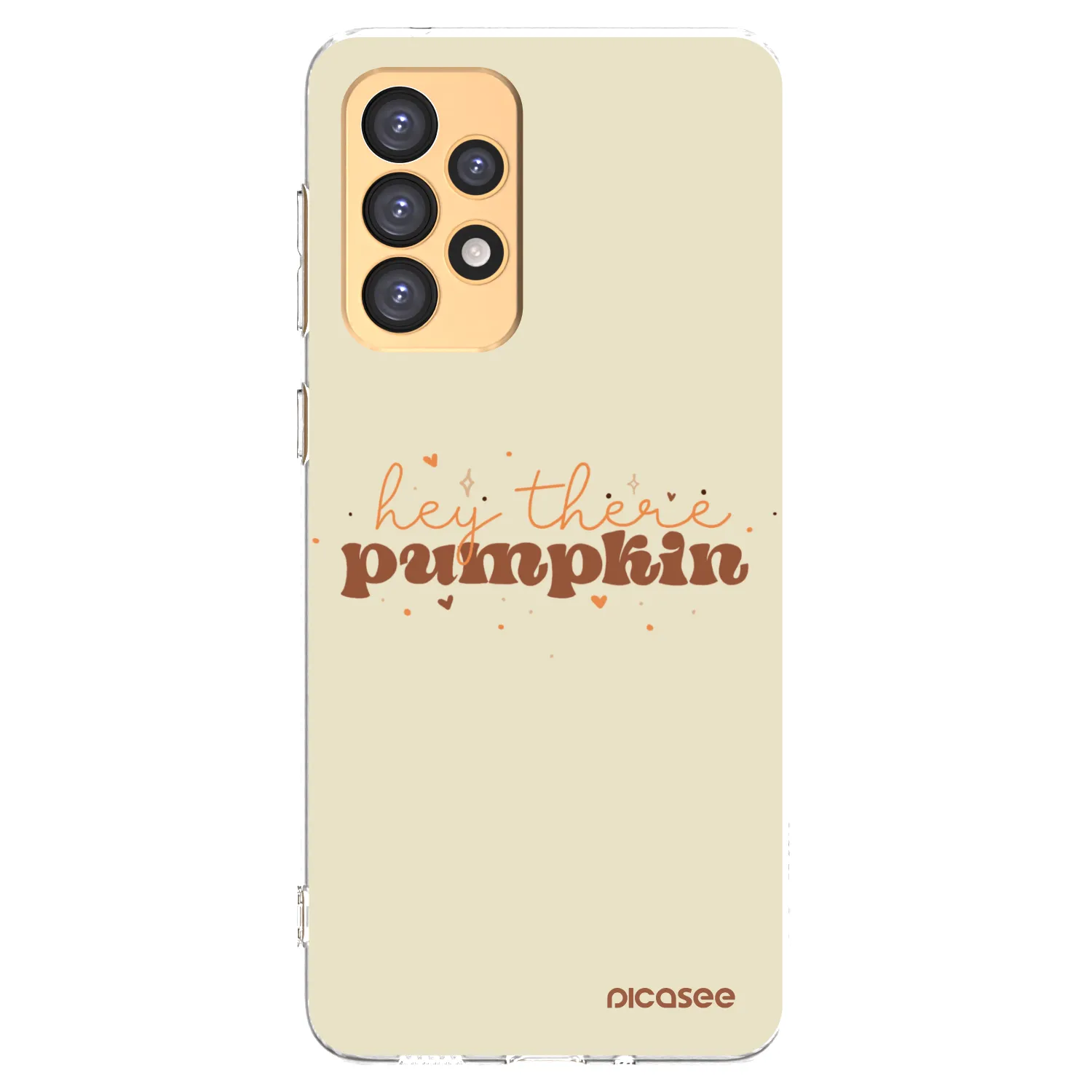 Picasee silikonový průhledný obal pro Samsung Galaxy A33 5G A336 - Hey there pumpkin