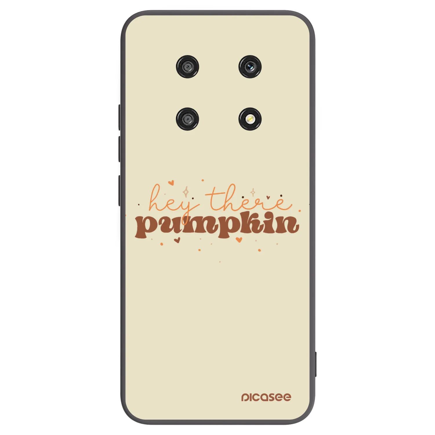 Picasee silikonový černý obal pro Honor Magic4 Lite 5G - Hey there pumpkin