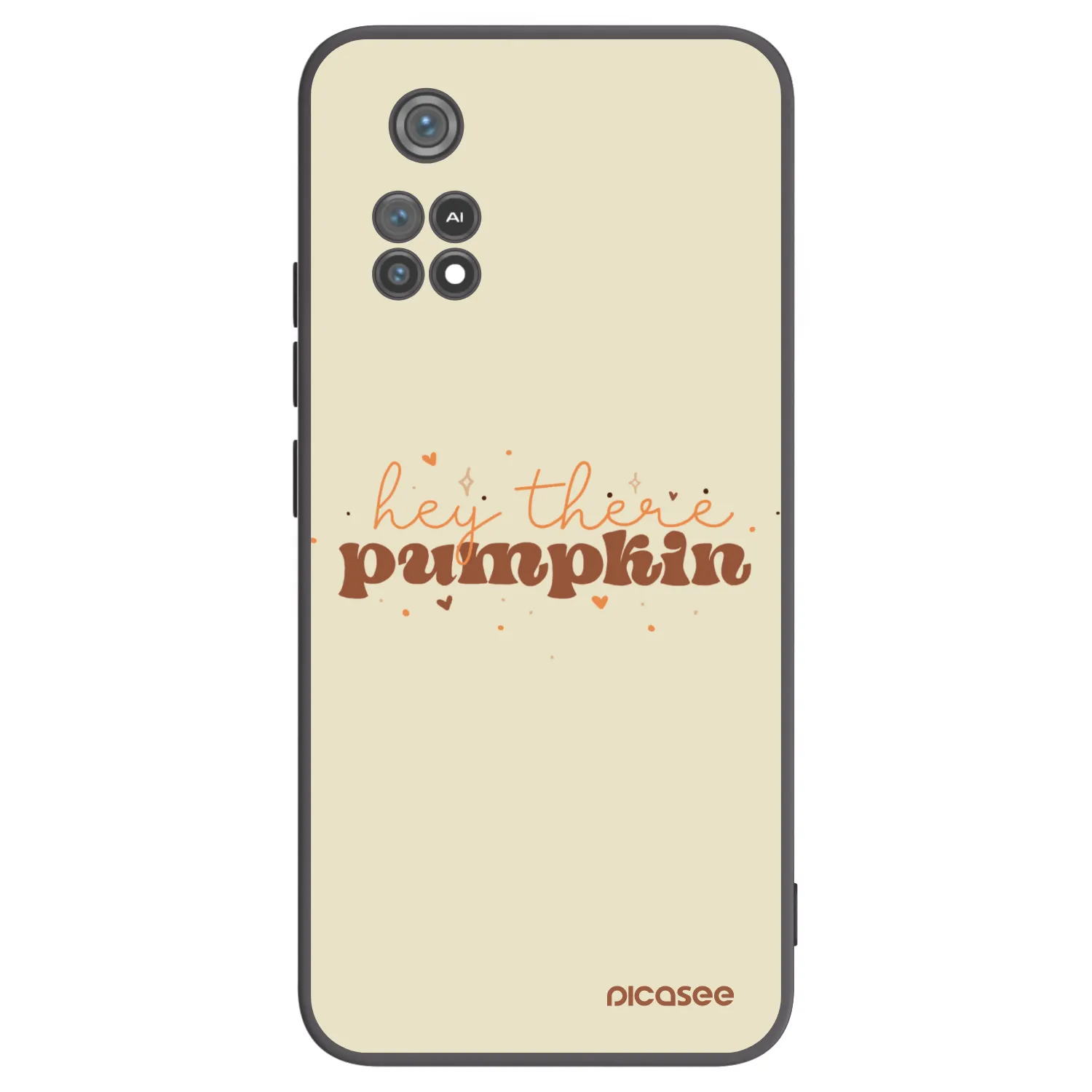 Picasee silikonový černý obal pro Xiaomi Poco M4 Pro - Hey there pumpkin
