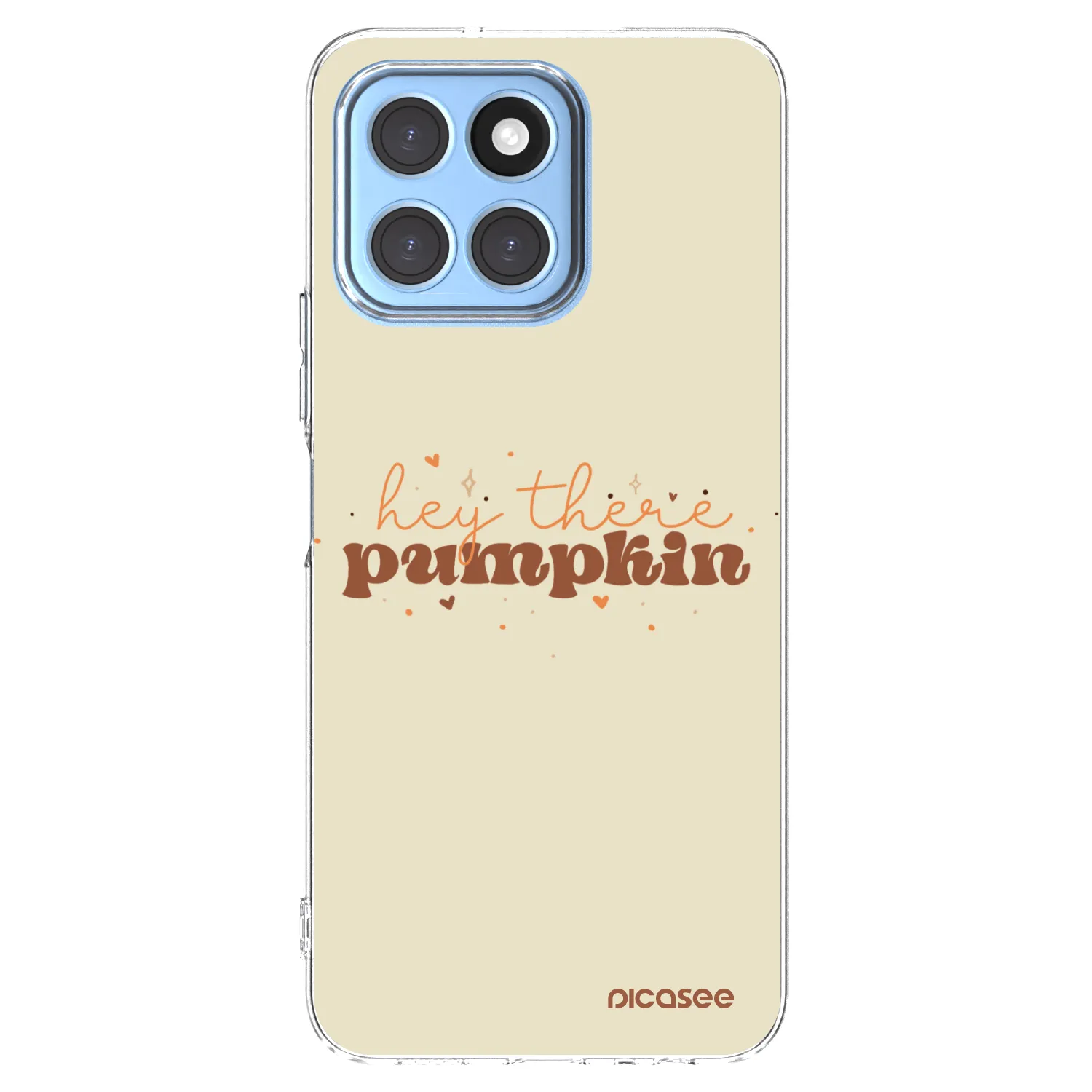 Picasee silikonový průhledný obal pro Honor X6 - Hey there pumpkin