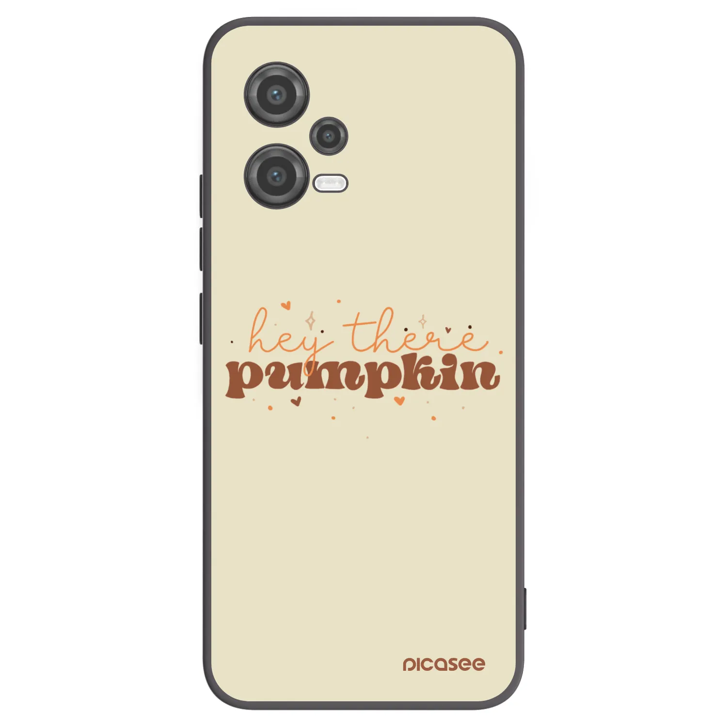 Picasee silikonový černý obal pro Xiaomi Poco X5 - Hey there pumpkin