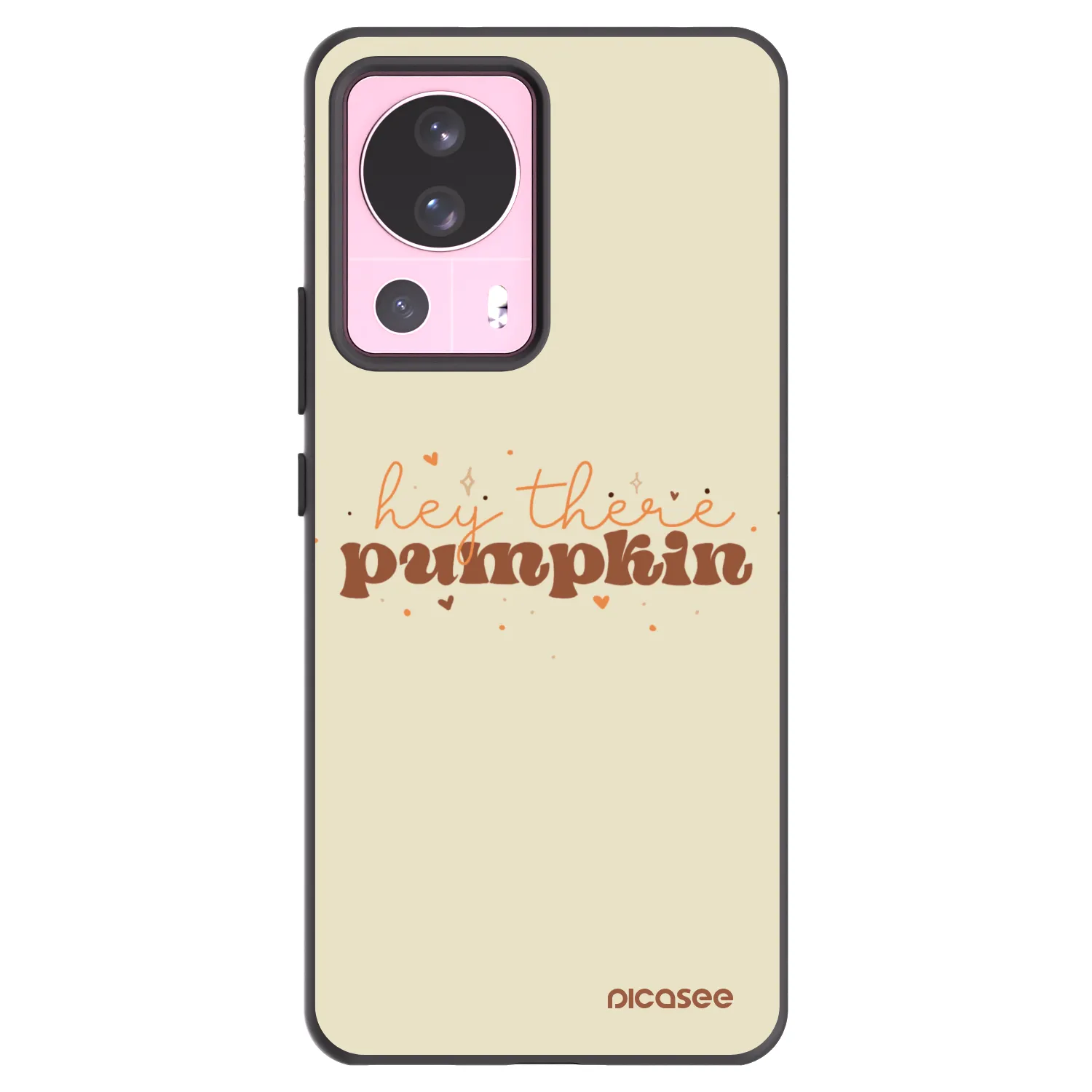 Picasee silikonový černý obal pro Xiaomi 13 Lite - Hey there pumpkin