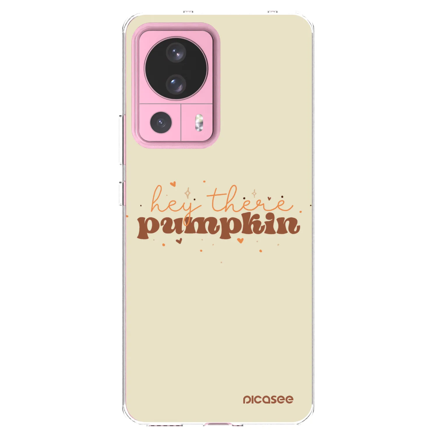 Picasee silikonový průhledný obal pro Xiaomi 13 Lite - Hey there pumpkin