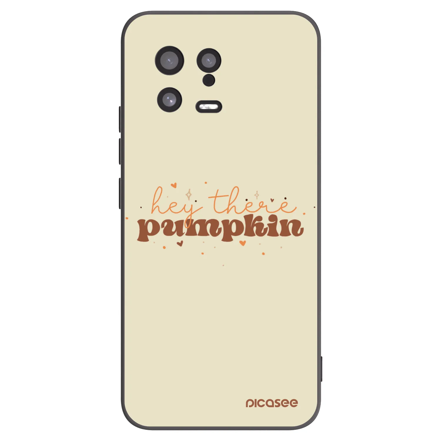 Picasee silikonový černý obal pro Xiaomi 13 - Hey there pumpkin