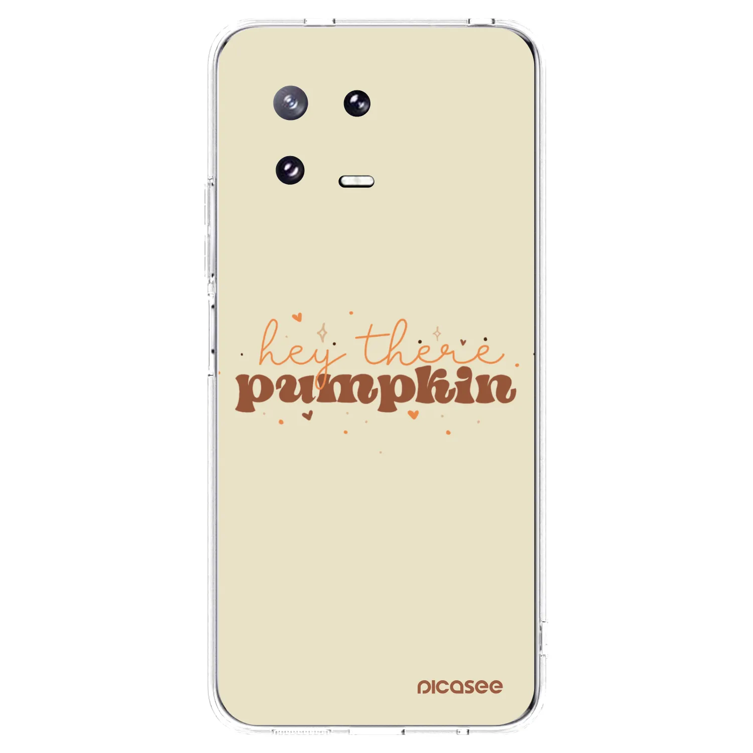 Picasee silikonový průhledný obal pro Xiaomi 13 Pro - Hey there pumpkin