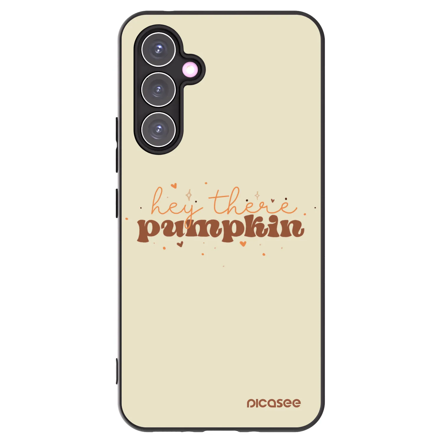 Picasee silikonový černý obal pro Samsung Galaxy A54 5G A546B - Hey there pumpkin